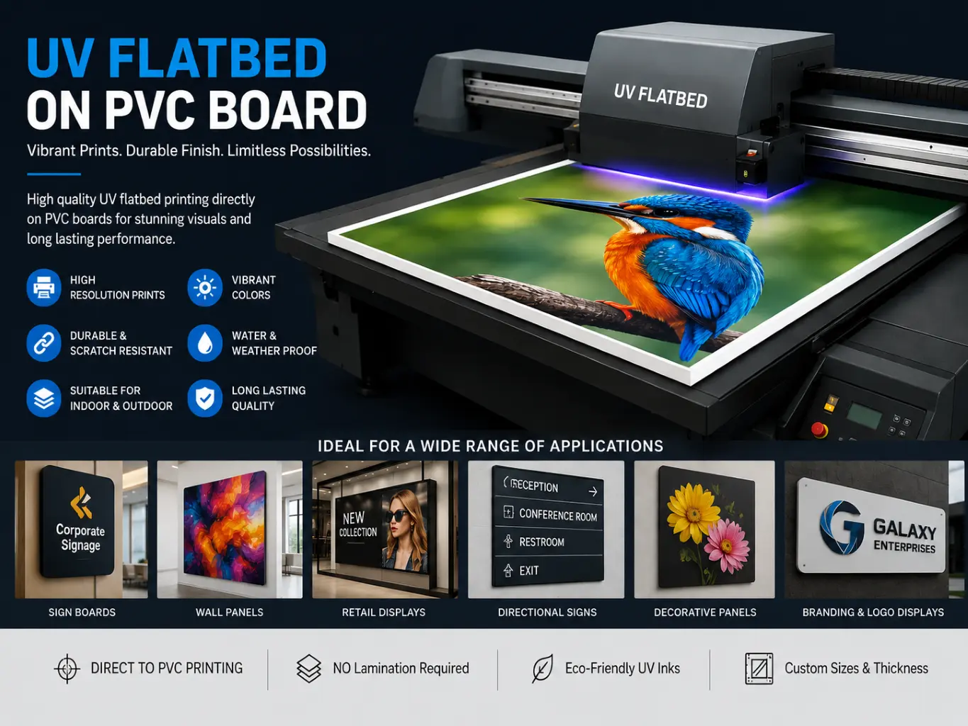 UV Flatbed Printing